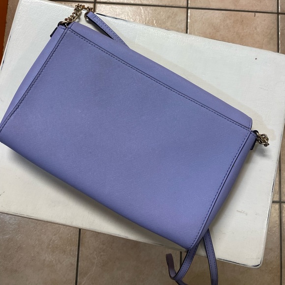 Periwinkle Kate Spade Purse - Picture 4 of 6